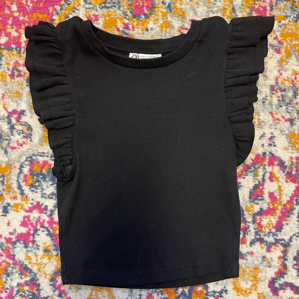 ZARA Shirt with Ruffles